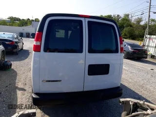 2019 Chevrolet Express Cargo with VIN 1GCWGAFP0K1362956, listed as a Copart auction lot 87134104 with 306,690 mi miles and Salvage title. Bid and sale history available at DreamBid. Image 6.