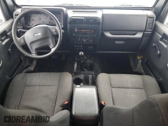 2006 Jeep Wrangler X with VIN 1J4FA39S66P709622, listed as a Copart auction lot 48865065 with 183,282 mi miles and Salvage Title. Bid and sale history available at carsss.com. Image 8.