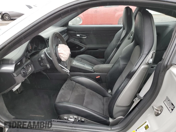 2018 Porsche 911 GT3 with VIN WP0AC2A91JS175089, listed as a Copart auction lot 81383754 with 15,702 mi miles and Salvage Title. Bid and sale history available at DreamBid. Image 7.