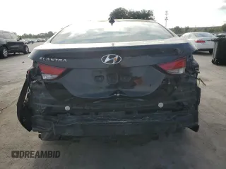 2016 Hyundai Elantra SE with VIN 5NPDH4AEXGH678344, listed as a Copart auction lot 57878685 with Not provided miles and Salvage title. Bid and sale history available at DreamBid. Image 6.