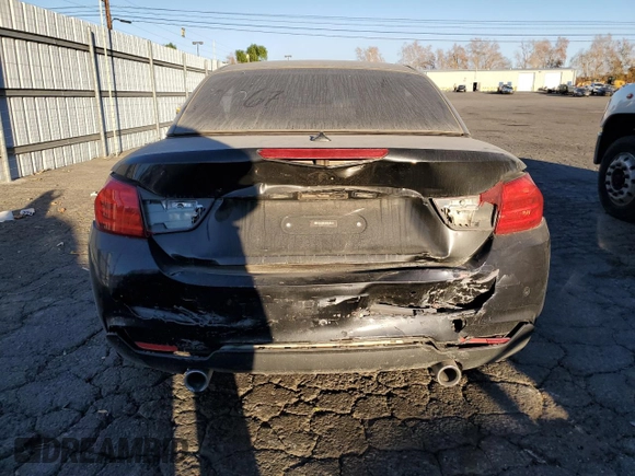 2015 BMW 4 Series 435i with VIN WBA3T3C51FP737945, listed as a Copart auction lot 87710615 with 109,500 mi miles and Clean Title. Bid and sale history available at carsss.com. Image 6.