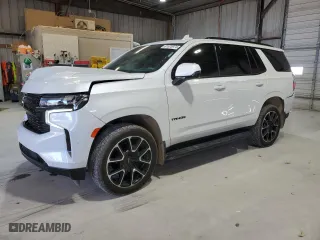 2023 Chevrolet Tahoe RST with VIN 1GNSKRKDXPR484991, listed as a Copart auction lot 81675974 with 22,426 mi miles and Salvage Title. Bid and sale history available at carsss.com. Image 1.