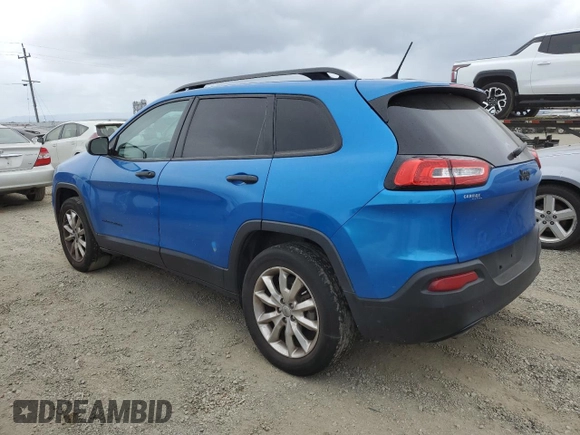 2017 Jeep Cherokee Sport с VIN 1C4PJLAB7HW619264, выставлен на аукционе Copart как лот 54589805 с пробегом 108 004 миль миль и Списание • Salvage title. История ставок и продаж доступна на DreamBid. Изображение 2.