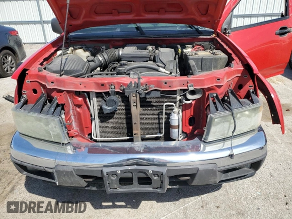 2005 Chevrolet Colorado 1SE LS Z71 z VIN 1GCDS136858289221, wystawiony jako Copart lot #54224745 z przebiegiem 248 817 mil mil oraz Szkoda całkowita • Salvage title. Historia ofert i sprzedaży dostępna na DreamBid. Obrazek 11.