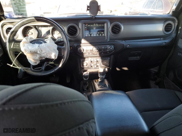 2022 Jeep Gladiator Texas Trail with VIN 1C6HJTAG8NL101992, listed as a Copart auction lot 44657105 with 30,351 mi miles and Salvage Title. Bid and sale history available at carsss.com. Image 8.