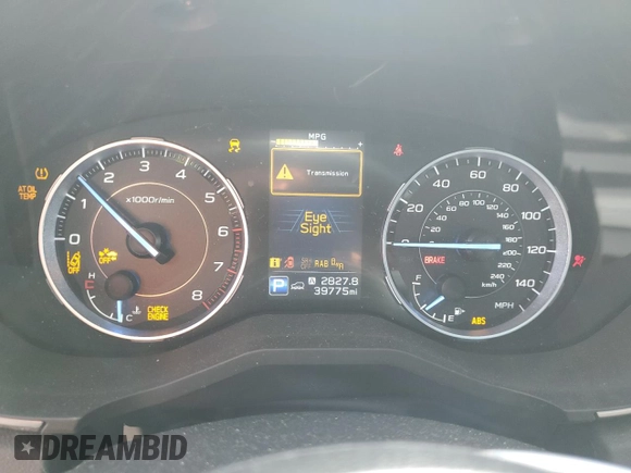 2022 Subaru Ascent Touring with VIN 4S4WMARD0N3409269, listed as a Copart auction lot 56928405 with 39,775 mi miles and Salvage title. Bid and sale history available at DreamBid. Image 9.