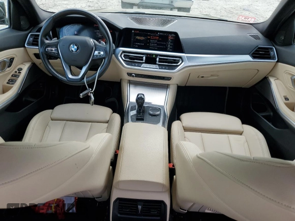 2020 BMW 3 Series 330i with VIN 3MW5R1J05L8B16852, listed as a Copart auction lot 56912105 with 75,379 mi miles and Salvage title. Bid and sale history available at DreamBid. Image 8.