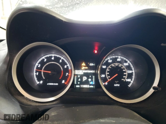 2016 Mitsubishi Lancer ES with VIN JA32U2FU8GU000509, listed as a Copart auction lot 75942174 with 116,003 mi miles and Salvage Title. Bid and sale history available at DreamBid. Image 9.