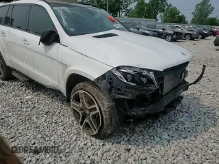 2017 Mercedes-Benz GLS 550 z VIN 4JGDF7DE2HA845531, wystawiony jako Copart lot #59298625 z przebiegiem Nie podano mil oraz Czysty tytuł • Clean title. Historia ofert i sprzedaży dostępna na DreamBid. Obrazek 14.