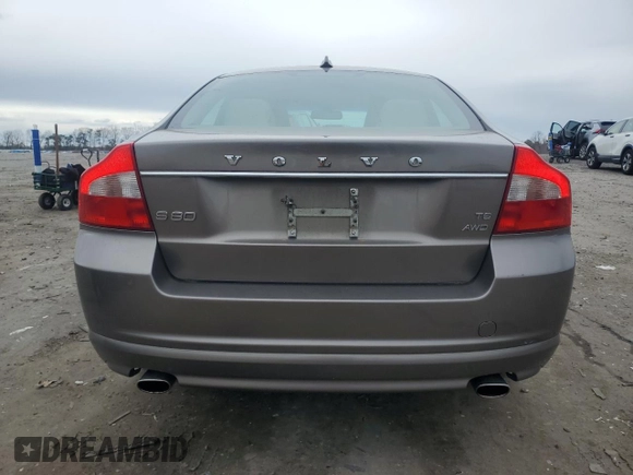 2009 Volvo S80 I6 Turbo with VIN YV1AH992591092729, listed as a Copart auction lot 50593385 with 66,266 mi miles and Clean Title. Bid and sale history available at carsss.com. Image 6.