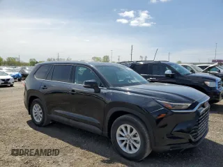 2024 Toyota Highlander XLE z VIN 5TDAAAB56RS005584, wystawiony jako Copart lot #55266455 z przebiegiem 3 809 mil mil oraz Czysty tytuł • Clean title. Historia ofert i sprzedaży dostępna na DreamBid. Obrazek 4.