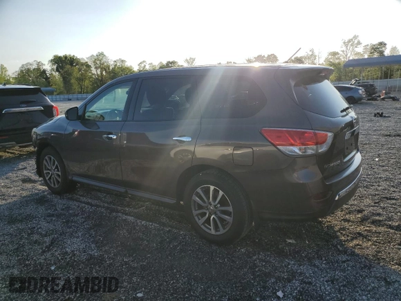 2015 Nissan Pathfinder Platinum with VIN 5N1AR2MN4FC643451, listed as a Copart auction lot 52177755 with 151,173 mi miles and Salvage Title. Bid and sale history available at DreamBid. Image 2.