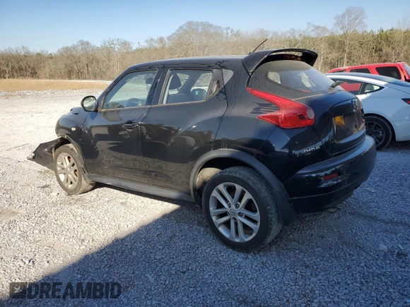 2014 Nissan Juke SV with VIN JN8AF5MR4ET360262, listed as a Copart auction lot 45396735 with 123,306 mi miles and Salvage Title. Bid and sale history available at carsss.com. Image 2.