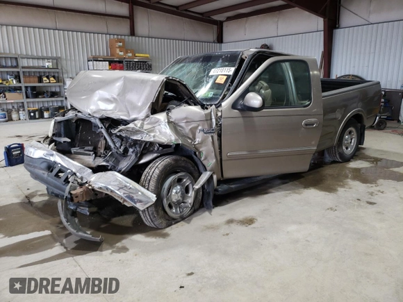 2003 Ford F-150 XL with VIN 1FTRX17W63NB22887, listed as a Copart auction lot 47218115 with 0 mi miles and Salvage Title. Bid and sale history available at carsss.com. Image 1.