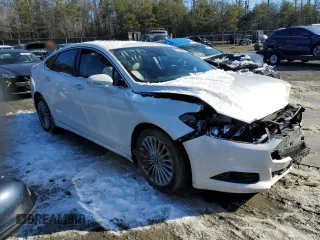 2016 Ford Fusion Titanium with VIN 3FA6P0K93GR287108, listed as a Copart auction lot 87905495 with 91,184 mi miles and Salvage Title. Bid and sale history available at DreamBid. Image 4.
