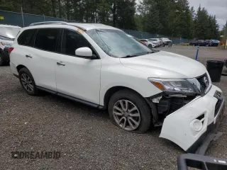 2016 Nissan Pathfinder SL with VIN 5N1AR2MN6GC654002, listed as a Copart auction lot 57137895 with 149,469 mi miles and Salvage title. Bid and sale history available at DreamBid. Image 4.
