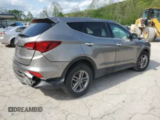 2018 Hyundai Santa Fe 2.4L z VIN 5NMZTDLB9JH079656, wystawiony jako Copart lot #54256175 z przebiegiem 100 678 mil mil oraz Szkoda całkowita • Salvage title. Historia ofert i sprzedaży dostępna na DreamBid. Obrazek 3.