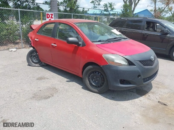 2010 Toyota Yaris with VIN JTDBT4K35A4076760, listed as a IAAI auction lot 40152893 with 1 mi miles. Bid and sale history available at carsss.com. Image 1.