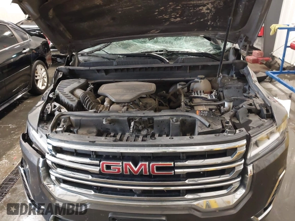 2020 GMC Acadia SLT with VIN 1GKKNULS8LZ154037, listed as a IAAI auction lot 42061743 with 54,657 mi miles and . Bid and sale history available at DreamBid. Image 10.
