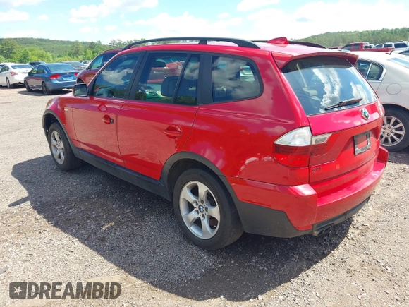 2008 BMW X3 3.0si with VIN WBXPC93448WJ12823, listed as a IAAI auction lot 42148588 with 199,609 mi miles and . Bid and sale history available at DreamBid. Image 3.