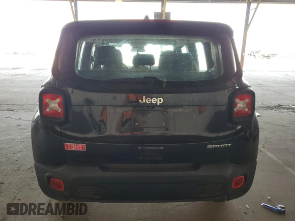 2021 Jeep Renegade Jeepster with VIN ZACNJCAB4MPM42278, listed as a Copart auction lot 61868765 with 137,580 mi miles and Clean title. Bid and sale history available at DreamBid. Image 6.