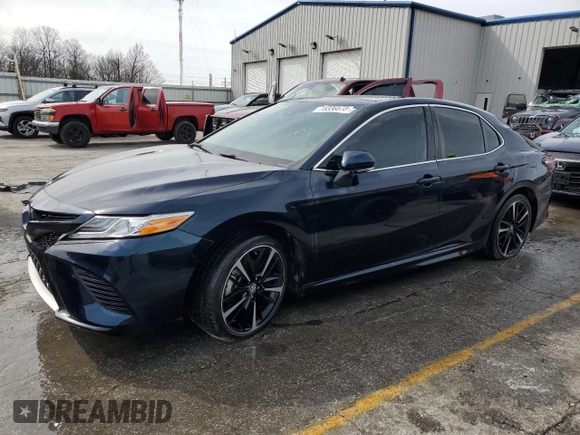 2020 Toyota Camry XSE with VIN 4T1K61AK3LU903751, listed as a Copart auction lot 75336573 with 33,954 mi miles and Salvage Title. Bid and sale history available at DreamBid. Image 1.