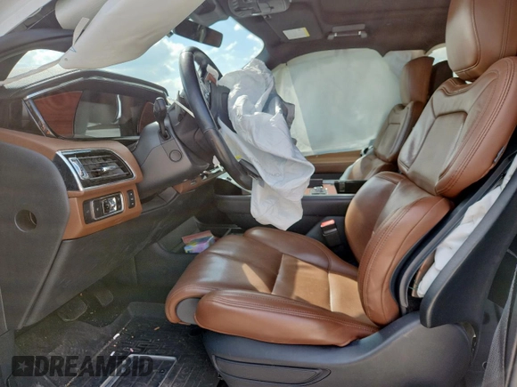 2022 Lincoln Navigator Reserve с VIN 5LMJJ3KT9NEL01203, выставлен на аукционе Copart как лот 60660935 с пробегом 55 812 миль миль и Списание • Salvage title. История ставок и продаж доступна на DreamBid. Изображение 7.