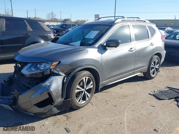 2020 Nissan Rogue SL with VIN 5N1AT2MT2LC743916, listed as a IAAI auction lot 41723746 with 44,155 mi miles. Bid and sale history available at carsss.com. Image 17.