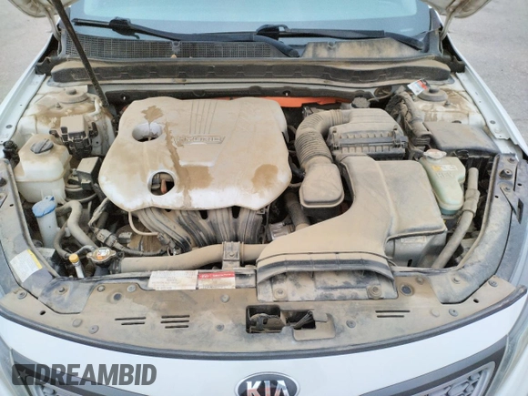 2014 Kia Optima Hybrid LX with VIN KNAGM4AD1E5070948, listed as a Copart auction lot 80899874 with 151,178 mi miles and Clean Title. Bid and sale history available at carsss.com. Image 11.