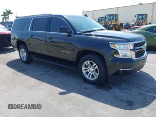 2018 Chevrolet Suburban LT with VIN 1GNSCHKC7JR111560, listed as a IAAI auction lot 41823175 with 136,751 mi miles and . Bid and sale history available at DreamBid. Image 1.