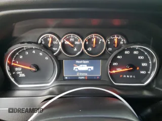 2021 Chevrolet Silverado 1500 RST with VIN 1GCPWDED3MZ129268, listed as a Copart auction lot 52004505 with 75,090 mi miles and Clean Title. Bid and sale history available at DreamBid. Image 9.