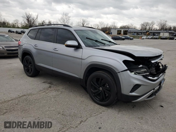 2023 Volkswagen Atlas SE с VIN 1V2KP2CA8PC508003, выставлен на аукционе Copart как лот 51321415 с пробегом 27 772 миль миль и Списание • Salvage title. История ставок и продаж доступна на DreamBid. Изображение 4.