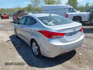2013 Hyundai Elantra Limited with VIN 5NPDH4AEXDH257963, listed as a IAAI auction lot 42160450 with 123,900 mi miles and . Bid and sale history available at DreamBid. Image 3.