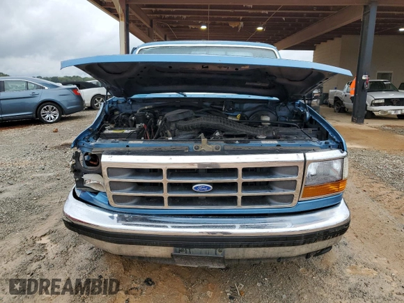 1993 Ford F-150 with VIN 1FTEX14N2PKA32847, listed as a Copart auction lot 72516814 with 199,435 mi miles and Salvage Title. Bid and sale history available at carsss.com. Image 5.