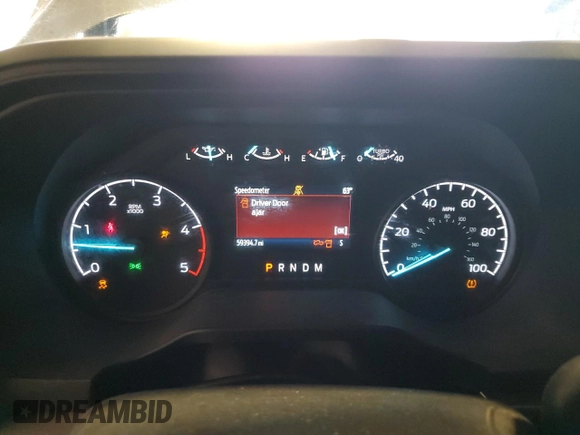 2024 Ford F-350 XL with VIN 1FT8W3DT4RED60475, listed as a Copart auction lot 49405705 with 59,394 mi miles and Salvage Title. Bid and sale history available at DreamBid. Image 9.