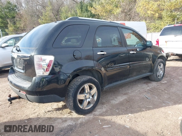 2009 Chevrolet Equinox LTZ with VIN 2CNDL83F196232422, listed as a IAAI auction lot 41798548 with 124,500 mi miles. Bid and sale history available at carsss.com. Image 4.