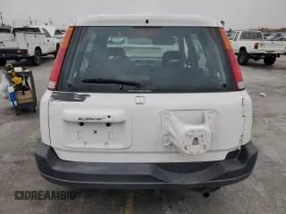 2001 Honda CR-V LX with VIN JHLRD18411S019111, listed as a Copart auction lot 51754404 with 154,142 mi miles and Salvage Title. Bid and sale history available at carsss.com. Image 6.