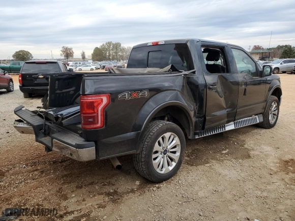 2015 Ford F-150 XLT with VIN 1FTEW1EFXFFC03572, listed as a Copart auction lot 82818204 with 64,134 mi miles and Salvage Title. Bid and sale history available at carsss.com. Image 3.