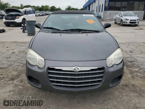 2005 Chrysler Sebring with VIN 1C3EL45X15N656183, listed as a Copart auction lot 58348475 with Not provided miles and Salvage title. Bid and sale history available at DreamBid. Image 5.