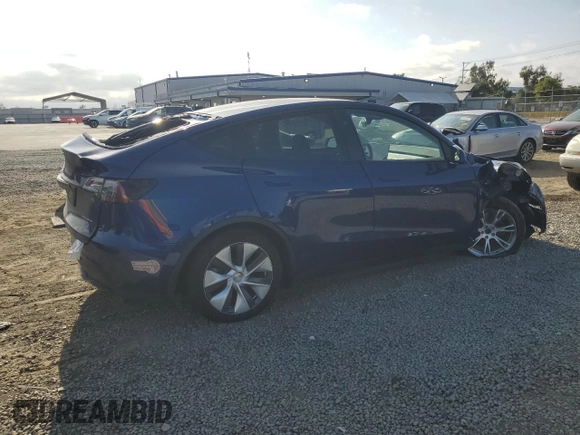 2024 Tesla Model Y Long Range с VIN 7SAYGDEEXRA223963, выставлен на аукционе Copart как лот 58442255 с пробегом 36 731 миль миль и Списание • Salvage title. История ставок и продаж доступна на DreamBid. Изображение 3.