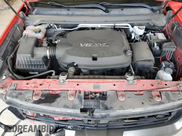 2019 Chevrolet Colorado 2WD Z71 with VIN 1GCGSDEN3K1195044, listed as a Copart auction lot 42739055 with 71,319 mi miles and Salvage Title. Bid and sale history available at carsss.com. Image 12.