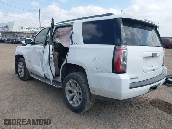 2015 GMC Yukon SLT with VIN 1GKS1BKC6FR109970, listed as a IAAI auction lot 41507467 with 115,309 mi miles. Bid and sale history available at carsss.com. Image 3.