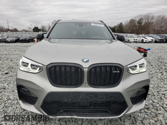 2021 BMW X3 M z VIN 5YMTS0C08M9G76226, wystawiony jako Copart lot #43261415 z przebiegiem 41 258 mil mil oraz Nie do naprawy • Non repairable. Historia ofert i sprzedaży dostępna na DreamBid. Obrazek 5.