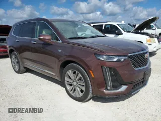 2022 Cadillac XT6 Premium Luxury with VIN 1GYKPDRS1NZ153516, listed as a Copart auction lot 75096064 with 12,604 mi miles and Non Repairable. Bid and sale history available at carsss.com. Image 4.