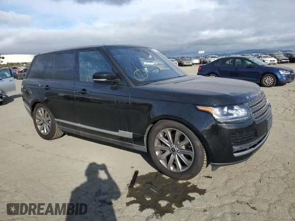 2017 Land Rover Range Rover with VIN SALGR2FV4HA346814, listed as a Copart auction lot 46533285 with 91,818 mi miles and Clean title. Bid and sale history available at DreamBid. Image 4.