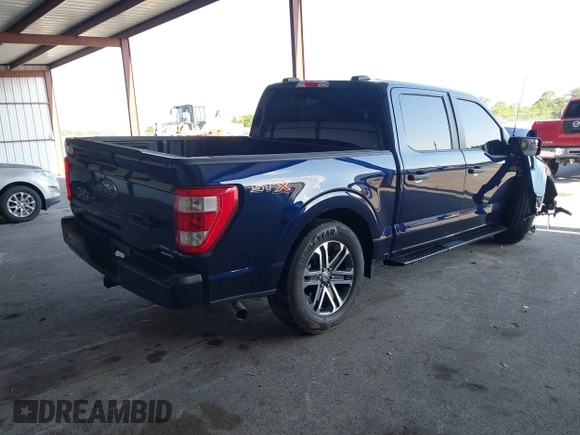 2023 Ford F-150 XL z VIN 1FTEW1CPXPFC16643, wystawiony jako IAAI lot #42205858 z przebiegiem Nie podano mil oraz . Historia ofert i sprzedaży dostępna na DreamBid. Obrazek 4.