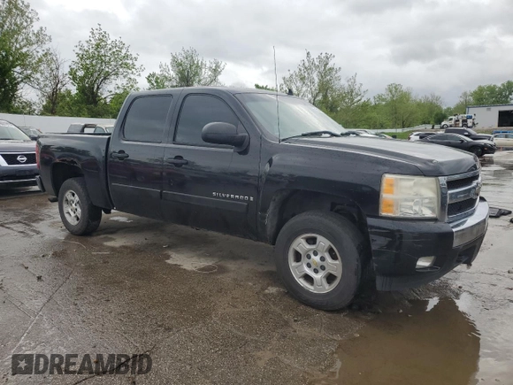 2007 Chevrolet Silverado 1500 LT w/1LT with VIN 3GCEC13J27G525848, listed as a Copart auction lot 55434655 with 188,483 mi miles and Clean Title. Bid and sale history available at carsss.com. Image 4.