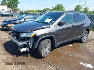 2018 Jeep Compass Latitude with VIN 3C4NJCBB1JT204782, listed as a IAAI auction lot 42539508 with 127,770 mi miles and . Bid and sale history available at DreamBid. Image 19.