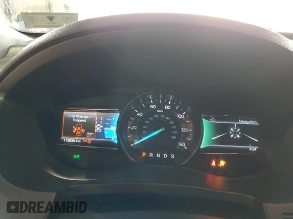 2018 Ford Explorer Sport with VIN 1FM5K8GT2JGC39584, listed as a Copart auction lot 58069825 with 113,836 mi miles and Salvage title. Bid and sale history available at DreamBid. Image 9.