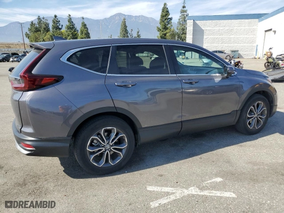 2021 Honda CR-V EX with VIN 2HKRW1H51MH404221, listed as a Copart auction lot 50611665 with 29,699 mi miles and Salvage Title. Bid and sale history available at carsss.com. Image 3.
